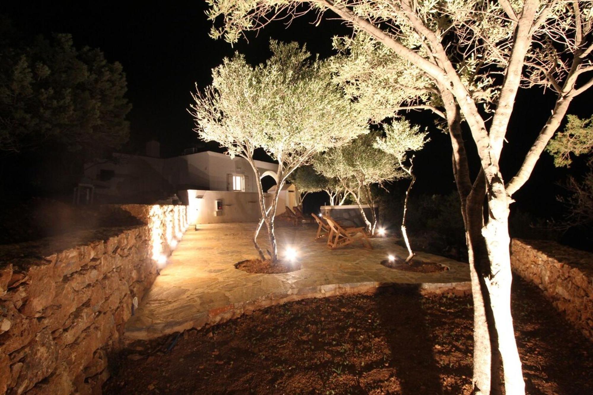 Villa Rouvis With Outdoor Hot Tub Ligaridia ภายนอก รูปภาพ